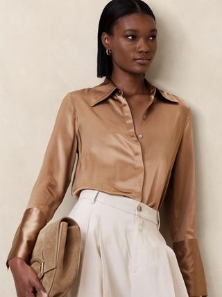 Bliss Silk Shirt | Banana Republic (US)