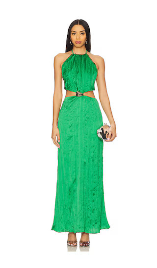 Baobab Lexi Dress in Green. - size XS | Revolve Clothing (Global)