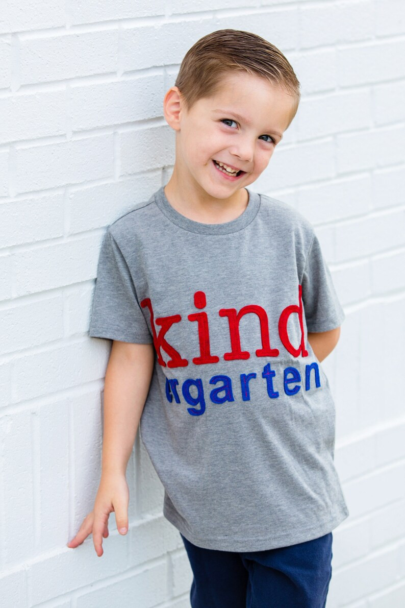 First Day of Kindergarten Shirt Clearance Kindergarten Shirt for Girls Kindergarten Shirt for Boy... | Etsy (US)