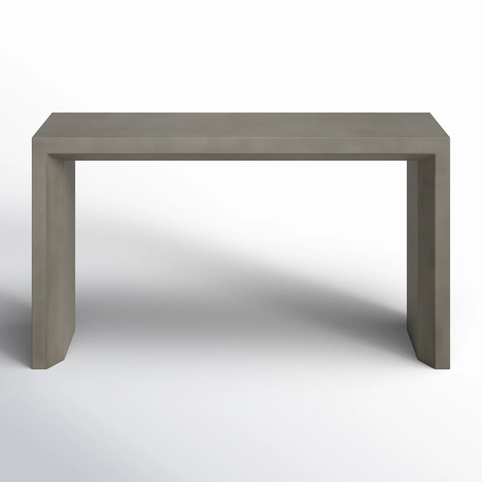 Kass Rectangular Concrete Outdoor Buffet & Console Table | Wayfair North America