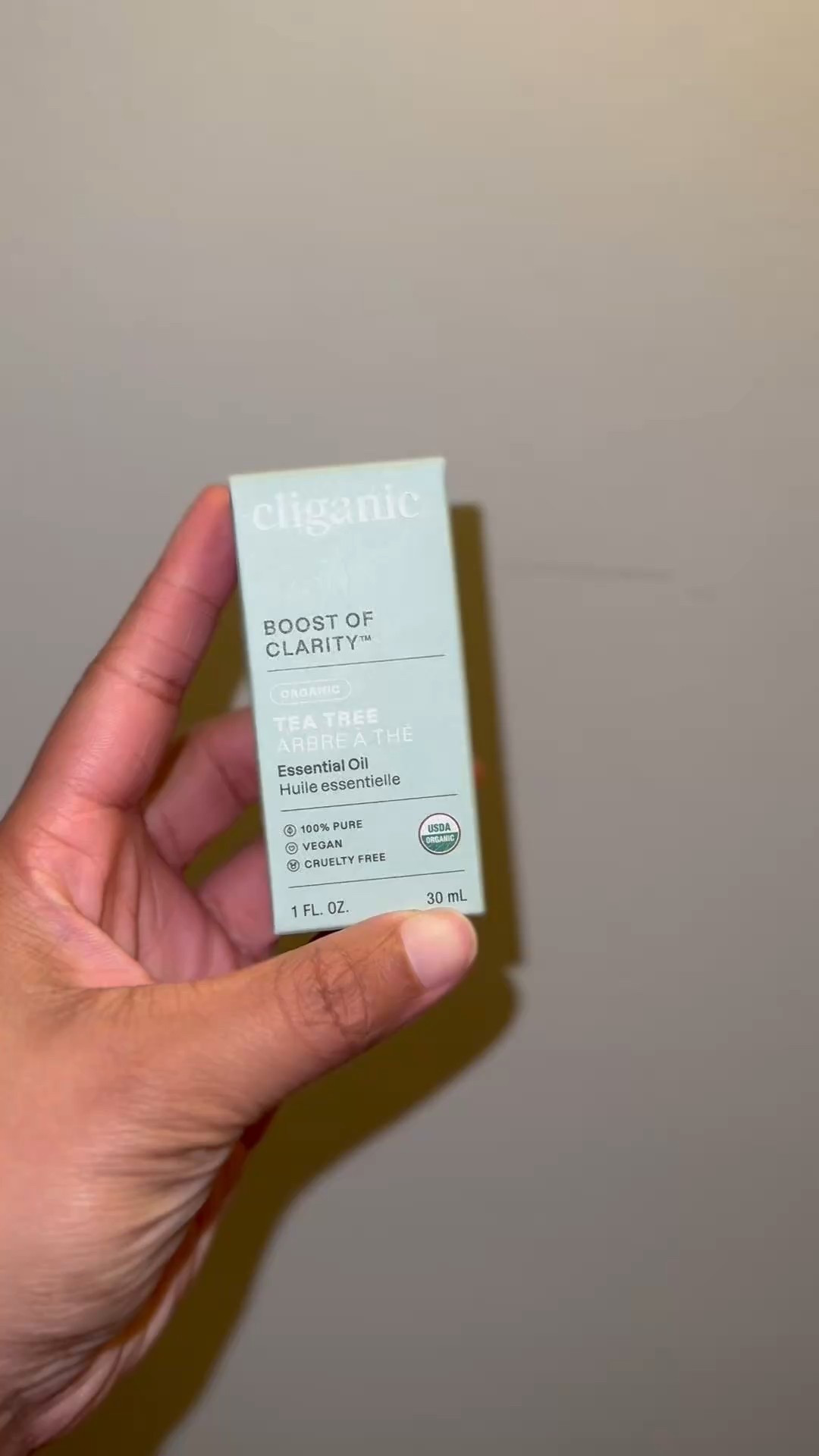 Cliganic tea tree oil magic ✨🌿 
• Natural antiseptic 
• Great for acne-prone skin 
• Refreshing and soothing scent 


#LTKBeauty #LTKHome