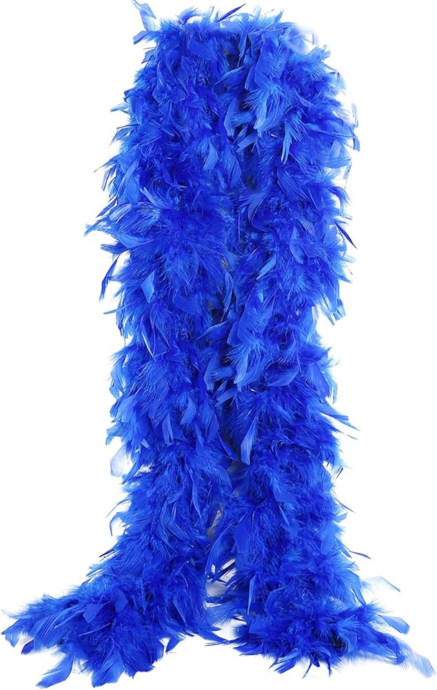 THARAHT Chandelle Feather Boa 19 Color-38g/55g100g 2Yard Dancing Wedding Party Halloween Costume ... | Amazon (US)