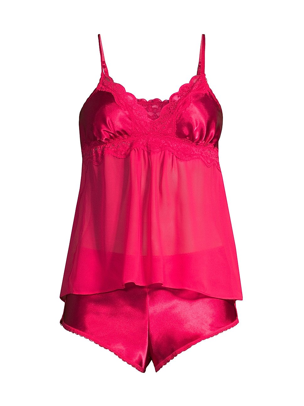 2-Piece Satin Camisole & Shorts Set | Saks Fifth Avenue