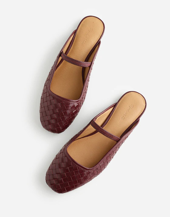 The Greta Ballet Flat Mule | Madewell | Madewell