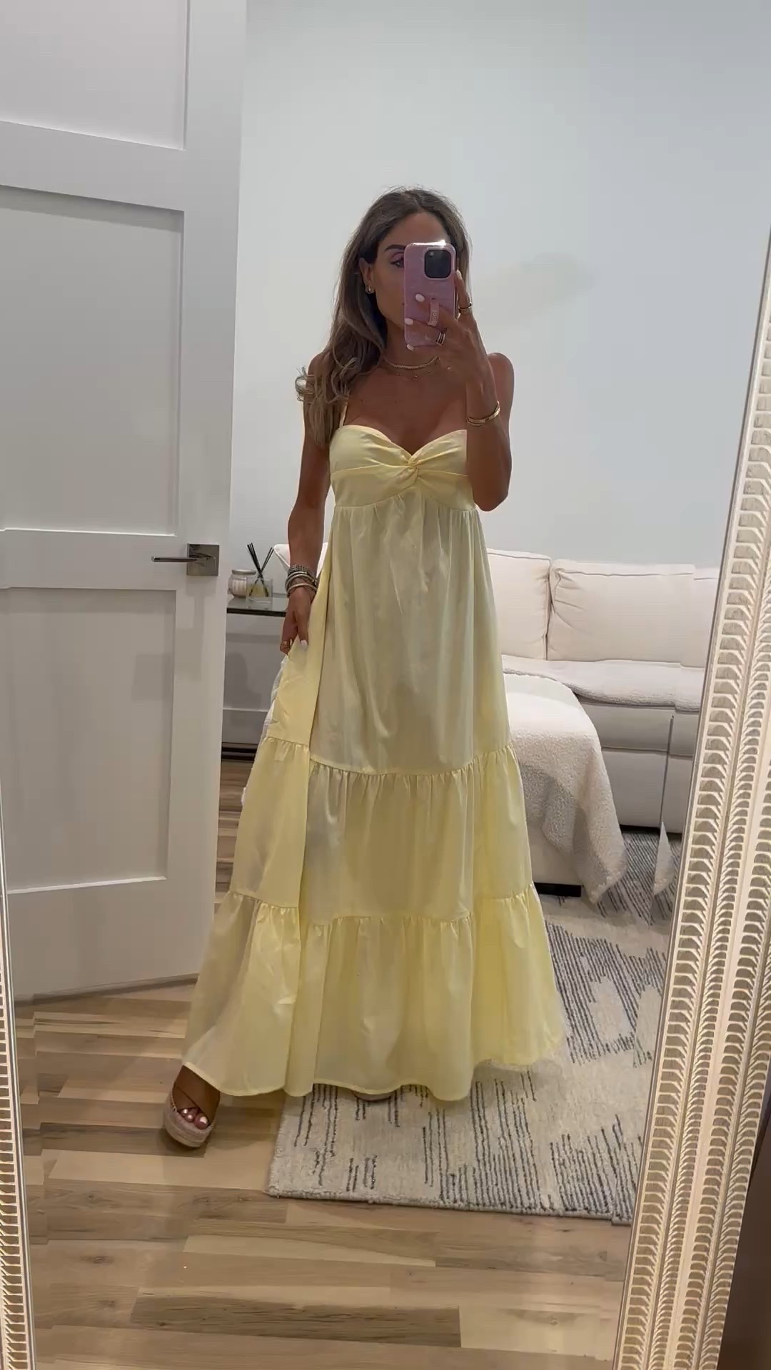 Yellow maxi dress affordable fashion Walmart fashion size xs selling fast and comes in a few colors 

#LTKFindsUnder50 #LTKPetite #LTKFindsUnder100