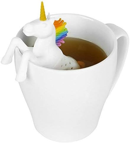 Silicone Tea Infuser for Loose Leaf Tea, Unicorn Silicone Loose Leaf Herbal Tea Strainer Tea Filter  | Amazon (US)