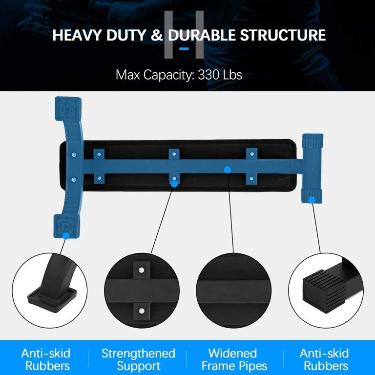 Doufit Flat Weight Bench Fitness Bench Heavy Duty Exercise Bench Dumbbell Workout (Max Load: 330 ... | Walmart (US)
