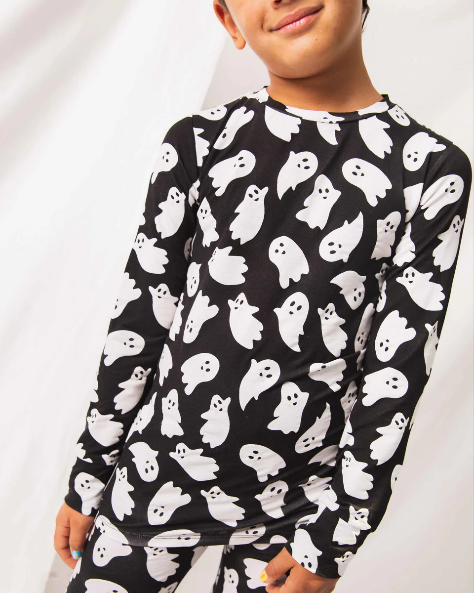 Here Ghost Nothing Long Sleeve Pajama Set | Bums & Roses
