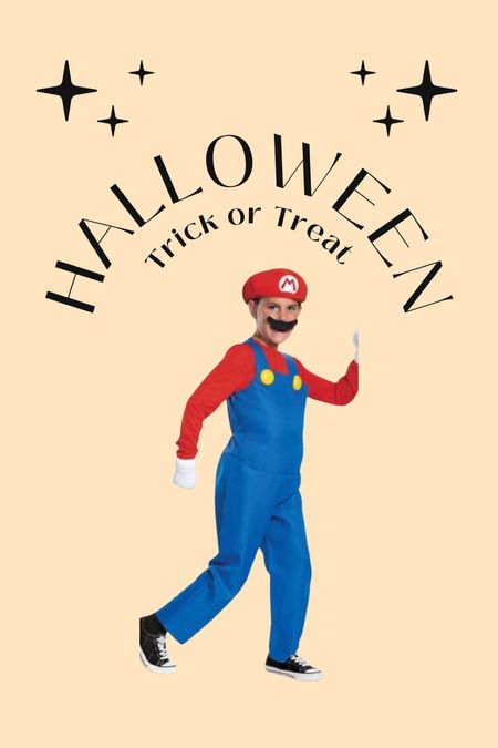 Halloween 
Super Mario costume 
Kids Halloween costume 


#LTKsalealert #LTKHalloween #LTKkids