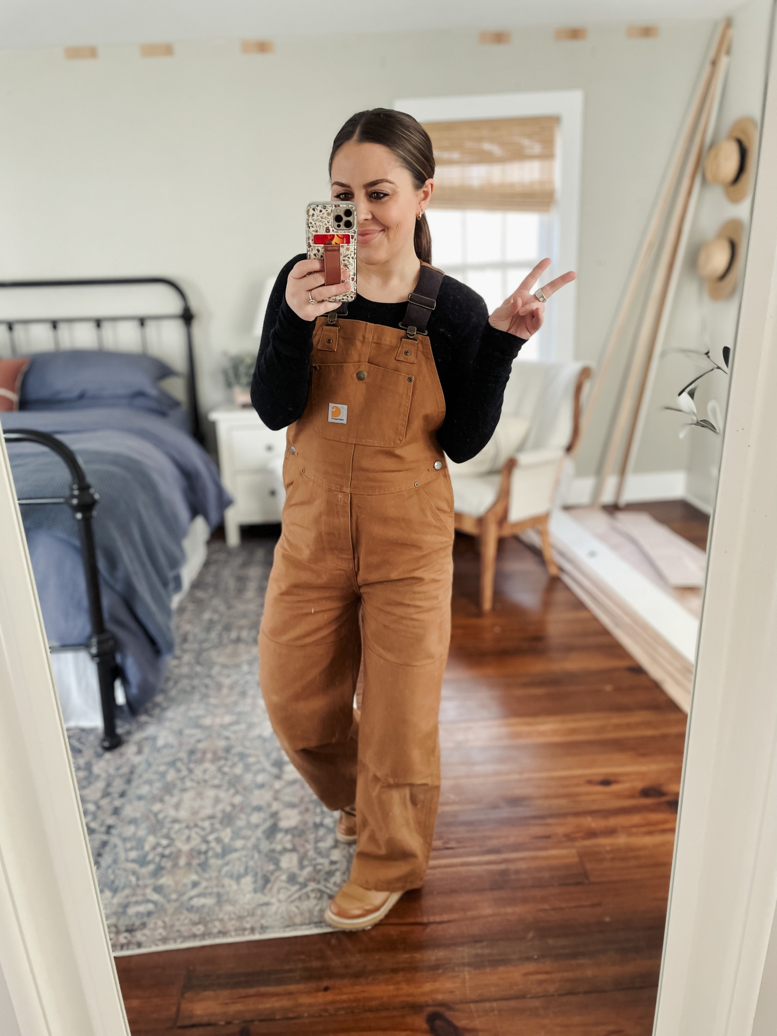 Work overalls.  These are kids!  I’m wearing size 12, @ 4’11”.  I normally wear XXS, 00