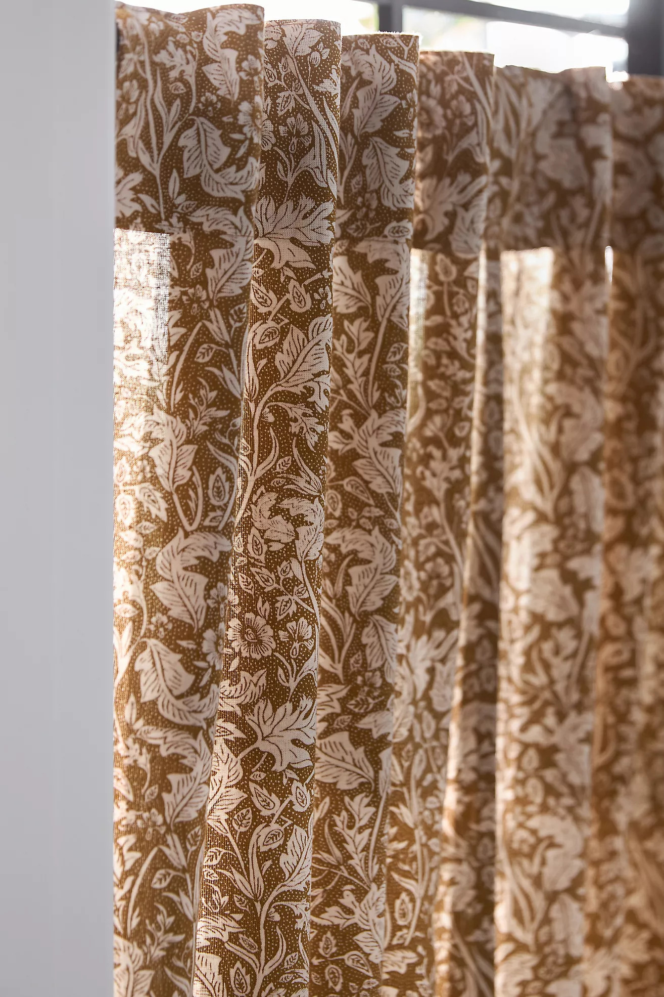 Hyacinth Printed Café Curtains, Set of 2 | Anthropologie (US)