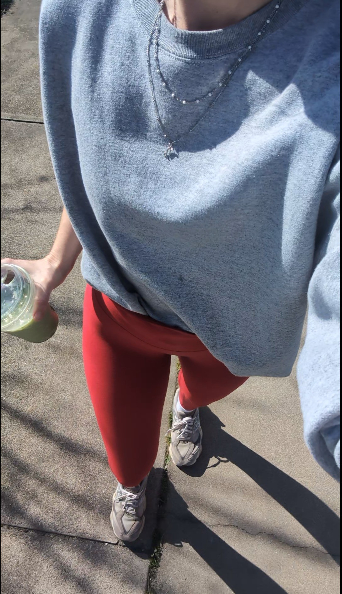 Workout outfitLeggings-smallSweatshirt-mediumSneakers-I go up a 1/2 size for all tennis shoes 

#LTKfitnessgoals #LTKActive