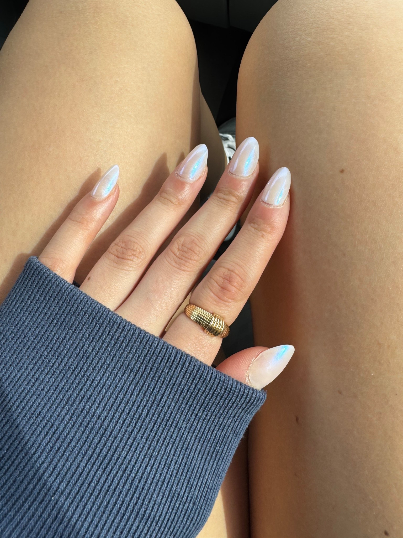 How my press ons are looking after a week! Sharing my at home manicure essentials below🤍

#LTKBeauty #LTKFindsUnder50