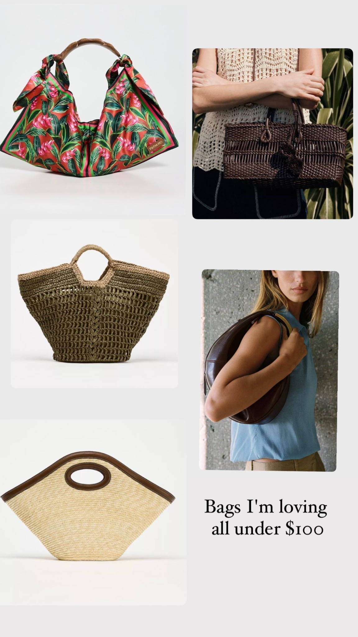Bags that won't break the bank — daily edit cover from Found by Em