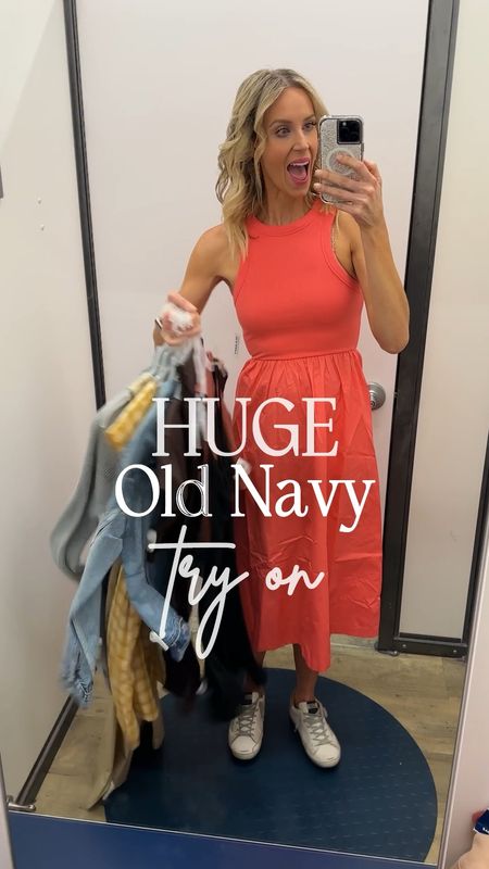 Huge Old Navy try on haul!! So many cute Old Navy outfits! Fall outfit ideas, fall dresses, fall work outfits, fall blouses, activewear, loungewear, and more!!! All activewear is 50% today only!

#LTKunder50 #LTKstyletip #LTKunder100