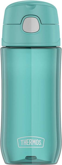 THERMOS FUNTAINER 16 Ounce Plastic Hydration Bottle with Spout, Aqua | Amazon (US)