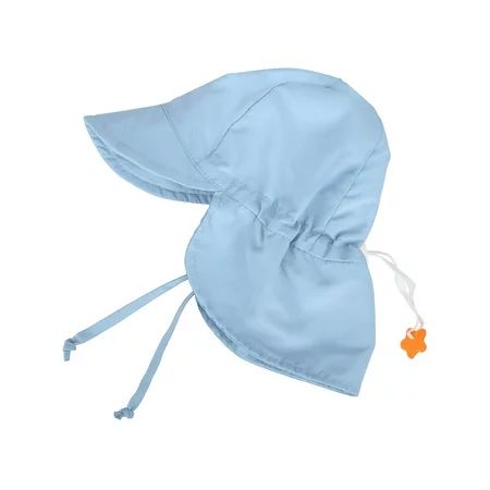 Unisex UPF 50+ UV Sun Protection Baby Toddler Flap Swim Hat Light Blue | Walmart (US)