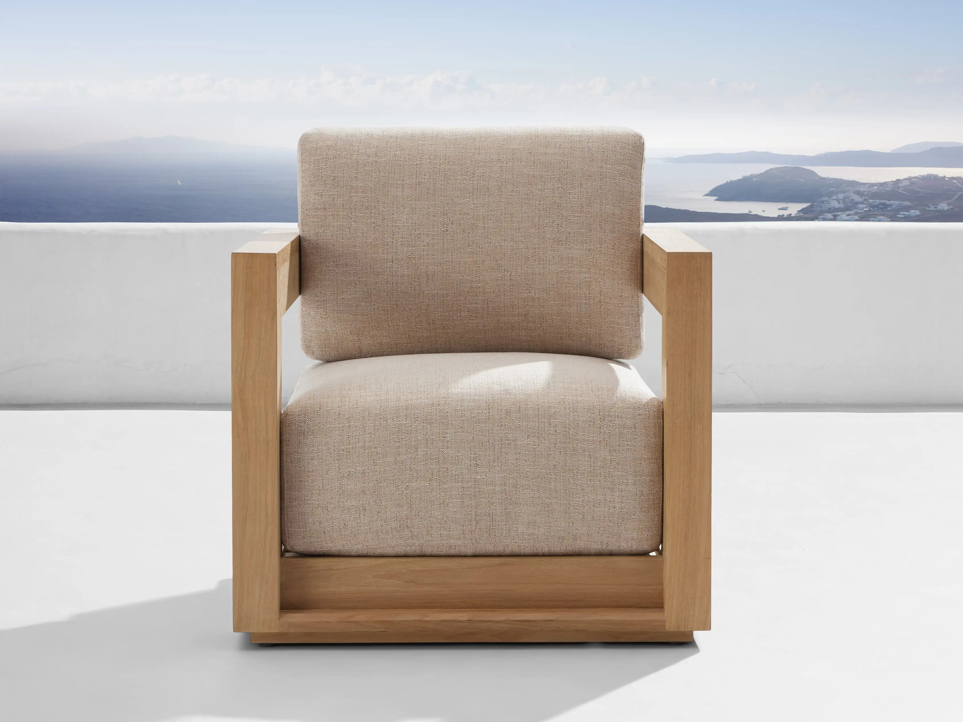 Puebla Outdoor Lounge Chair | Arhaus