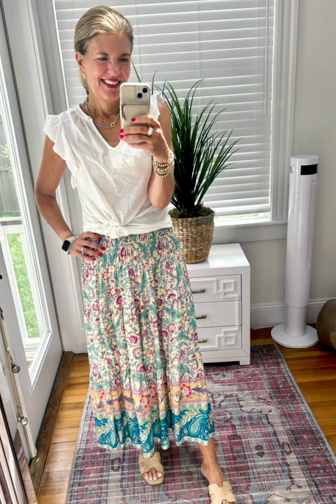 Boho skirt an easy breast alternative to shorts and dresses. 

#LTKStyleTip #LTKSummerSales #LTKFindsUnder50