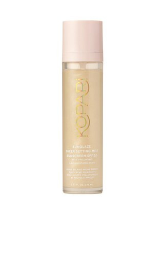 Kopari Sunglaze Sheer Setting Mist Sunscreen Spf 50 in Beauty: NA. | Revolve Clothing (Global)