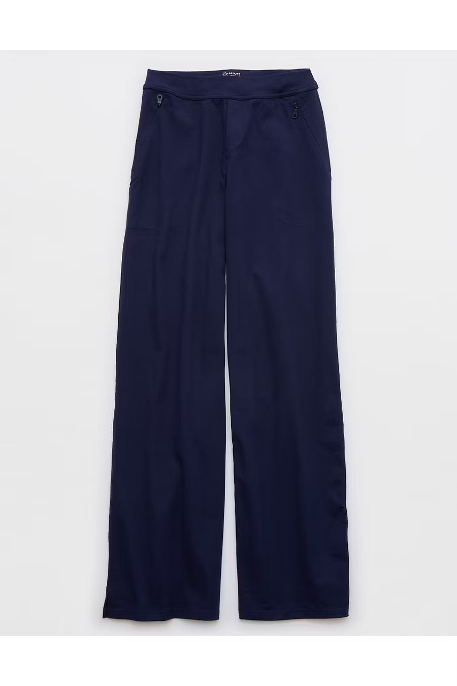 OFFLINE By Aerie The Hugger Trouser Women's Royal Navy L | American Eagle Outfitters (US & CA)