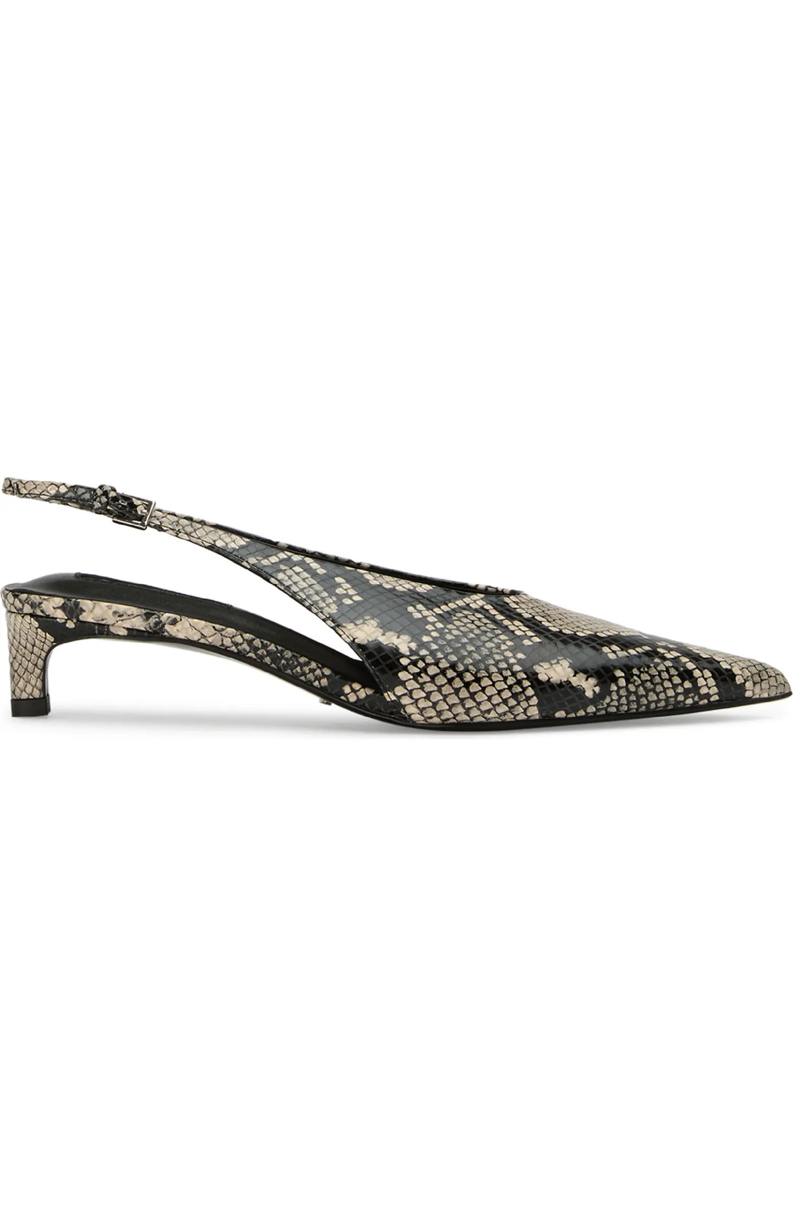 Tony Bianco Charlie Slingback Pointed Toe Kitten Heel Pump (Women) | Nordstrom | Nordstrom