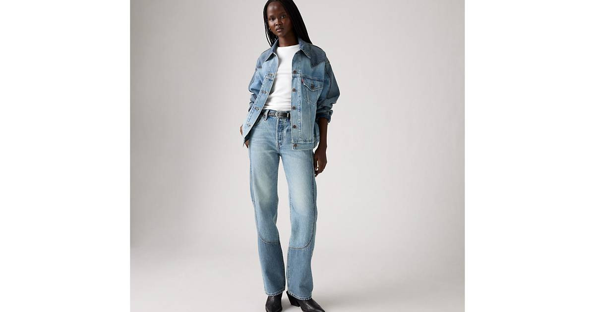 501® '90s Western Chaps Women's Jeans - Medium Wash | Levi's® US | Levi's US