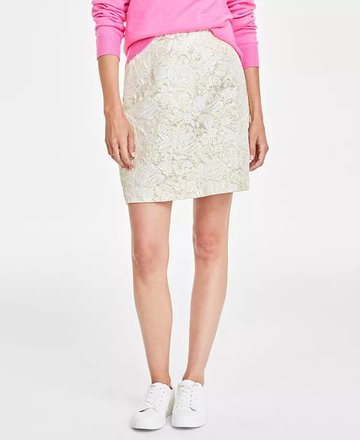 Women's Jacquard Mini Skirt, Created for Macy's | Macy's Canada