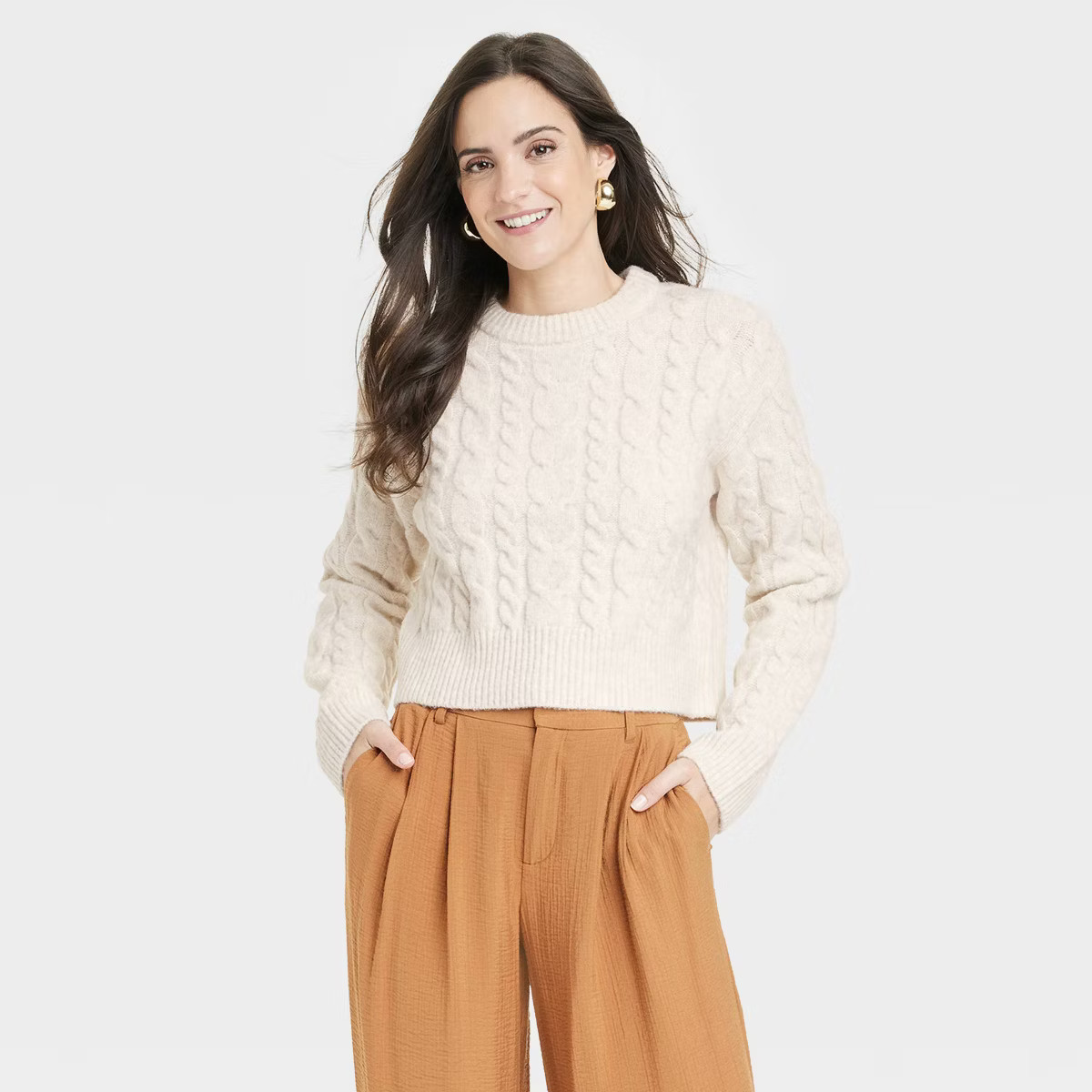 Women's Crewneck Pullover Sweater - A New Day™ | Target