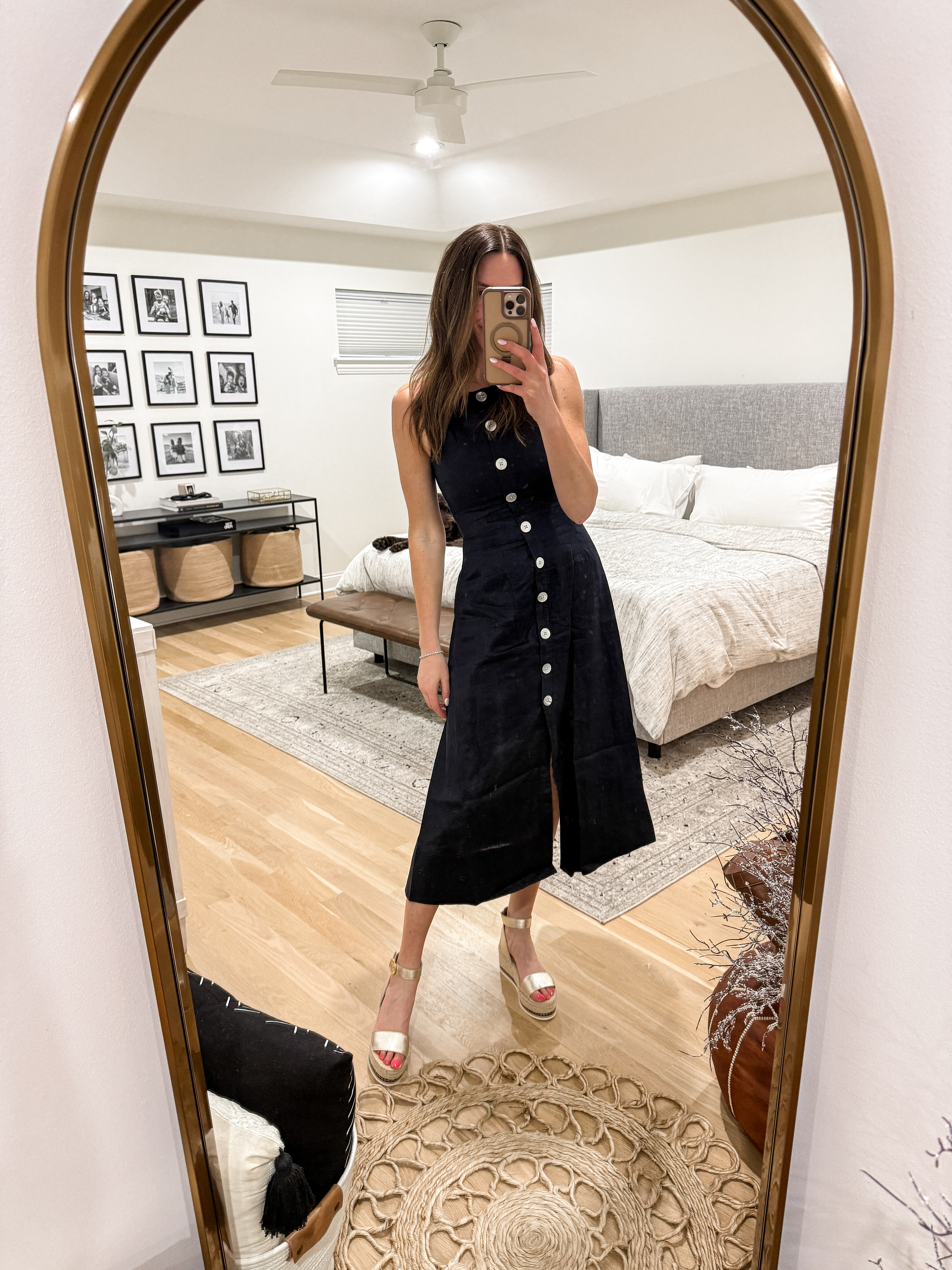 Love this dress so much! I packed this for my trip too because it is so versatile. It is great with wedges for night time or even paired with sneakers or sandals for the day time! So lightweight as well!  

 #LTKootd #LTKSeasonal #LTKU