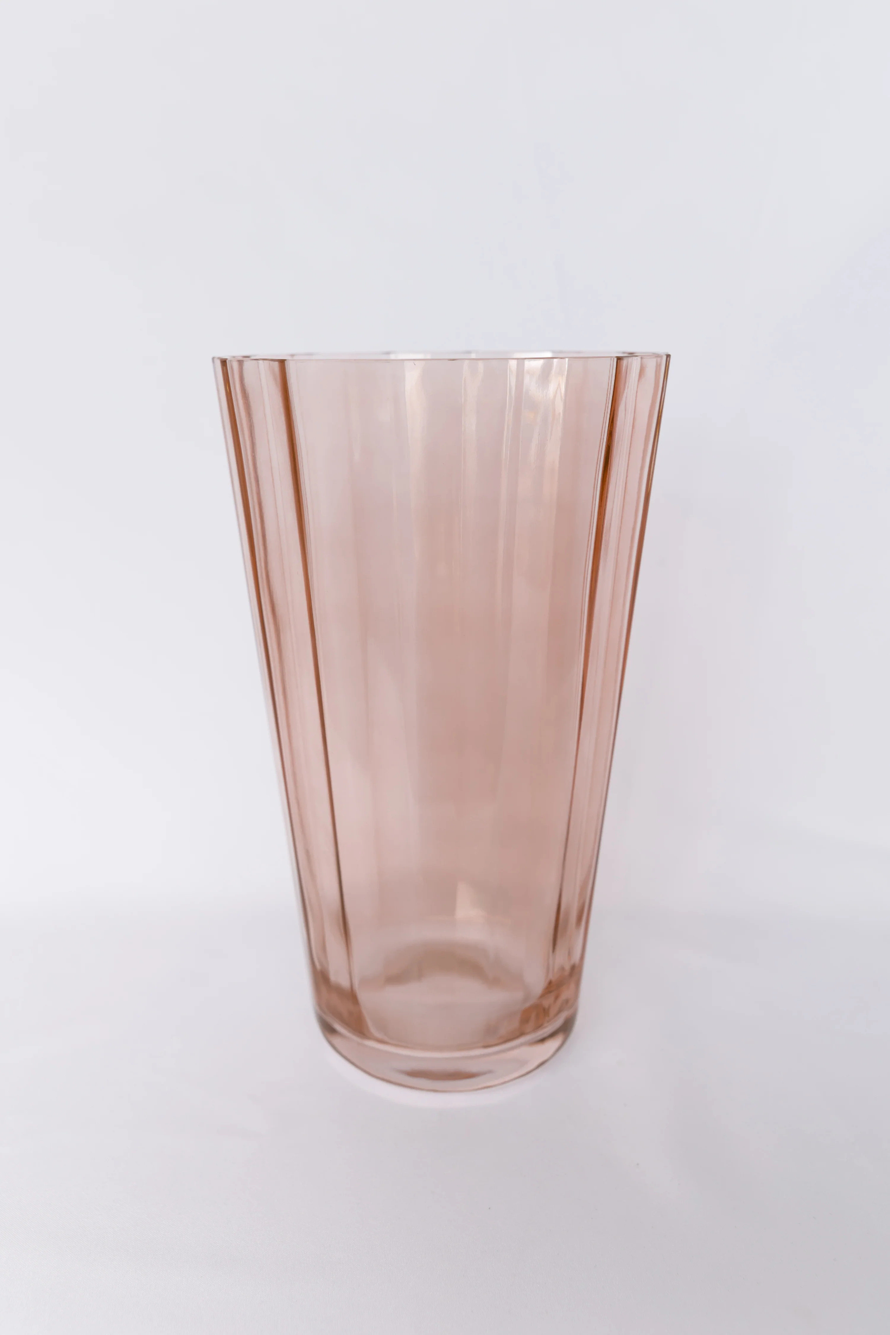 Estelle Colored Sunday Vase - {Blush Pink} | Estelle Colored Glass