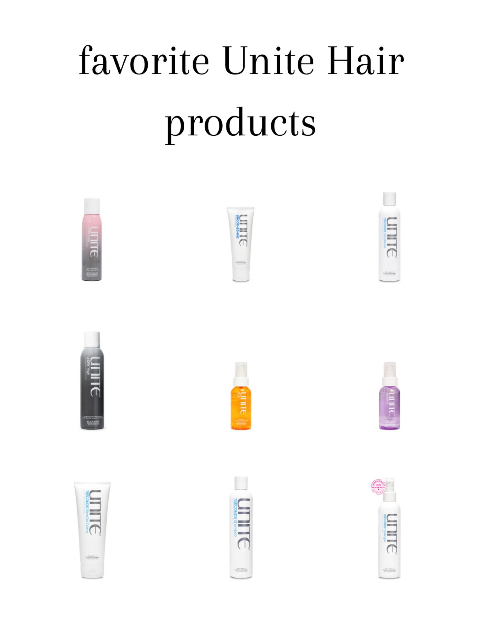 Favorite hair products from Unite Hair! 

#LTKsalealert #LTKfindsunder50 #LTKbeauty