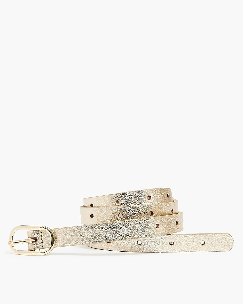 Skinny metallic belt | J.Crew Factory