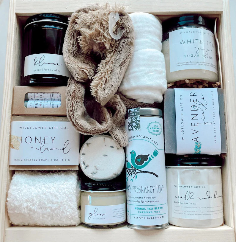 First Time Mama Present | New Mom Pregnancy Gift | Self Care Gift Box | Gift for New Baby | Mom a... | Etsy (Global)
