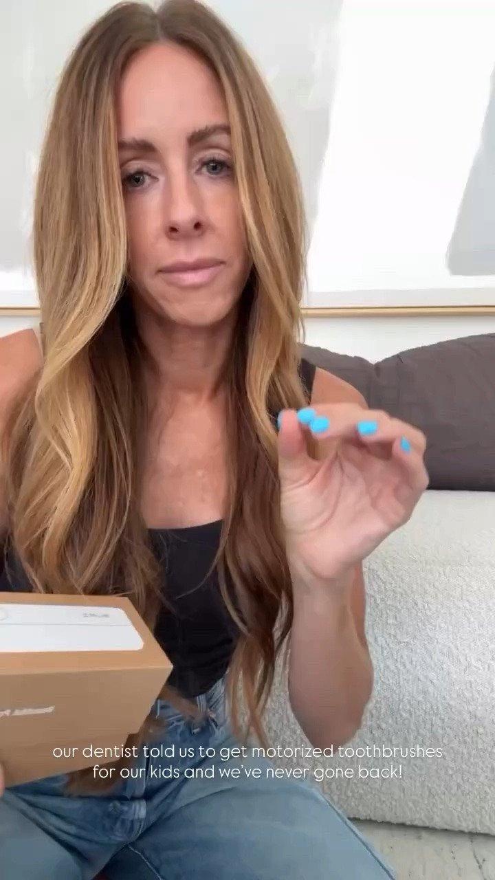 our dentist told us to get motorized toothbrushes for our kids and we’ve never gone back!