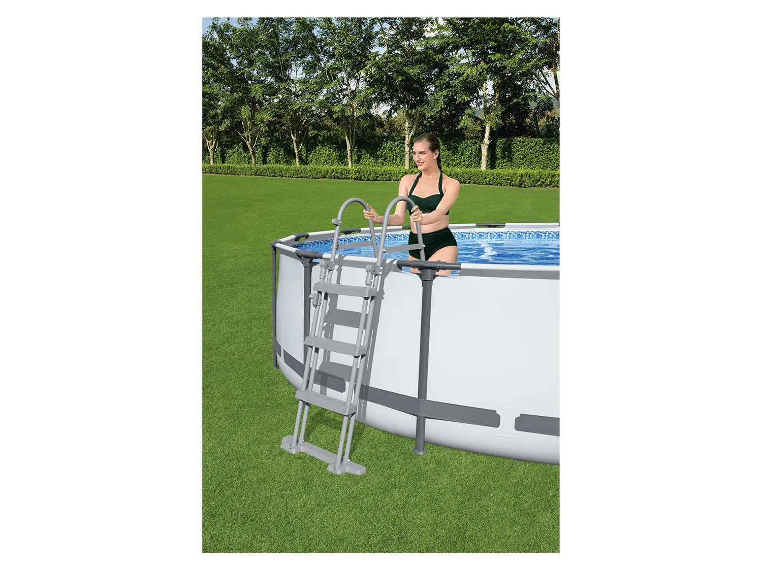 BESTWAY | Bestway Flowclear Poolleiter / Sicherheitsleiter 107cm - Lidl | Lidl DE