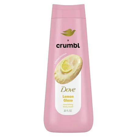 Dove Crumbl Moisturizing Liquid Body Wash Lemon Glaze, 20 oz | Walmart (US)