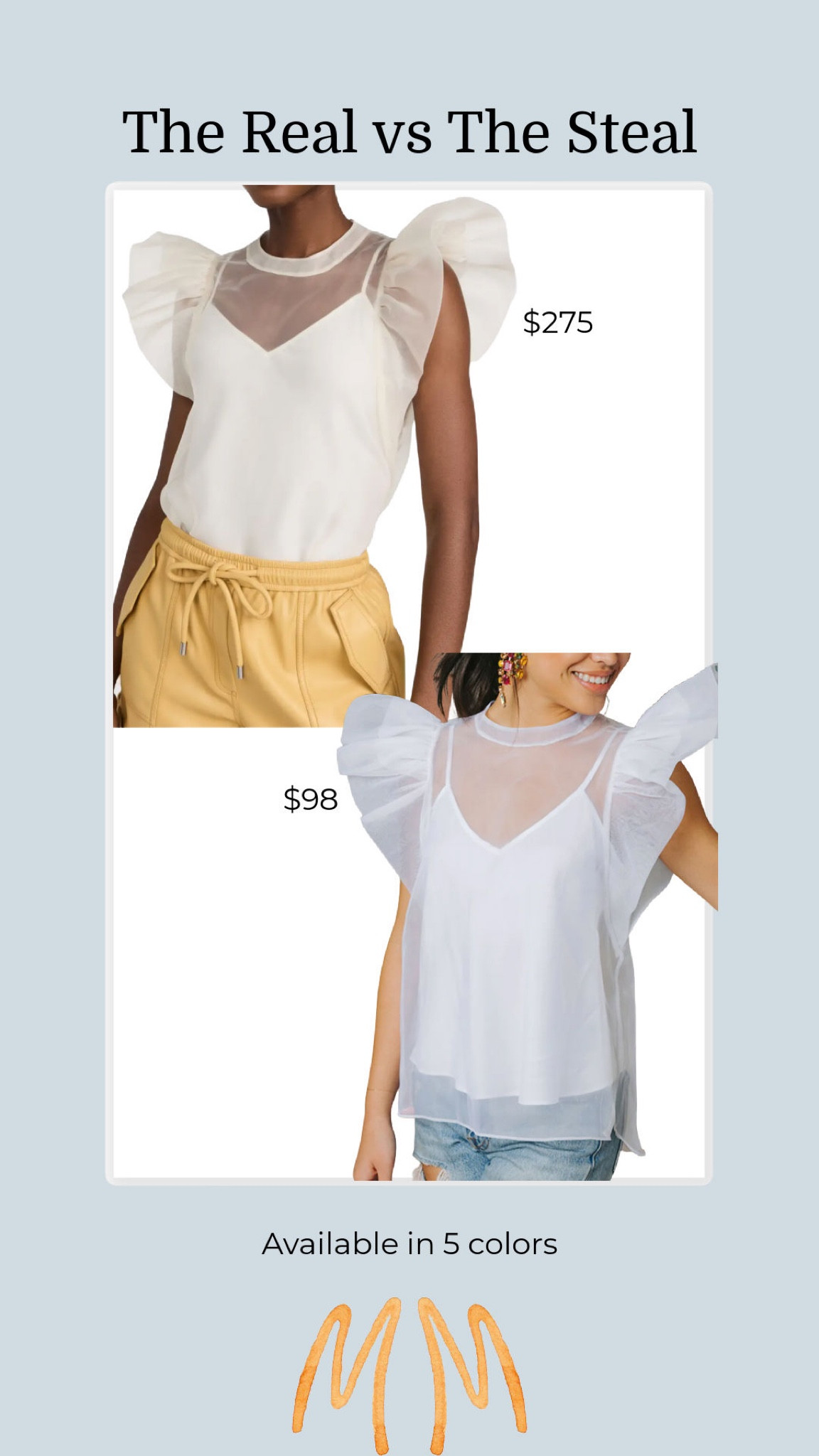 Designer look for less

 available in 5 colors for $98

#top #rufflesleevetop #tops #gameday #gamedayoutfits #gamedayoutfit #dupe #dupes 

#LTKunder100 #LTKstyletip