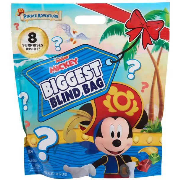 Disney Junior Mickey Mouse Pirate Adventure Biggest Blind Bag, Kids Toys for Ages 3 up - Walmart.... | Walmart (US)