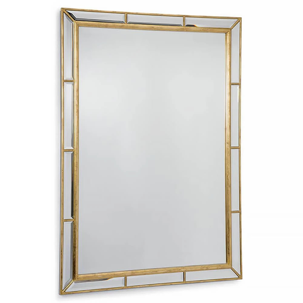 Plaza Modern Classic Beveled Mirror | Kathy Kuo Home