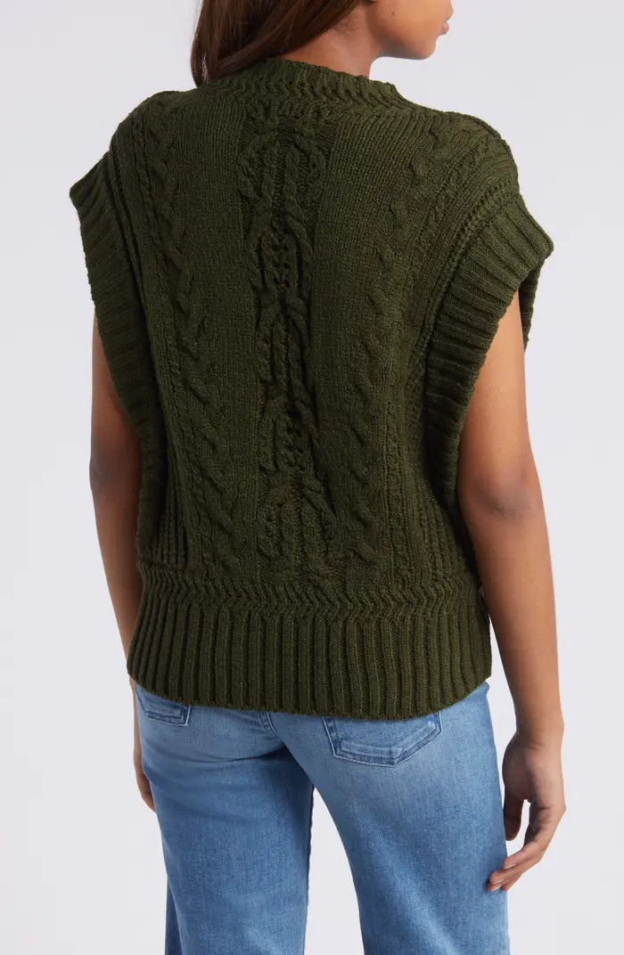 Wit & Wisdom Cable Stitch Sweater | Nordstrom | Nordstrom