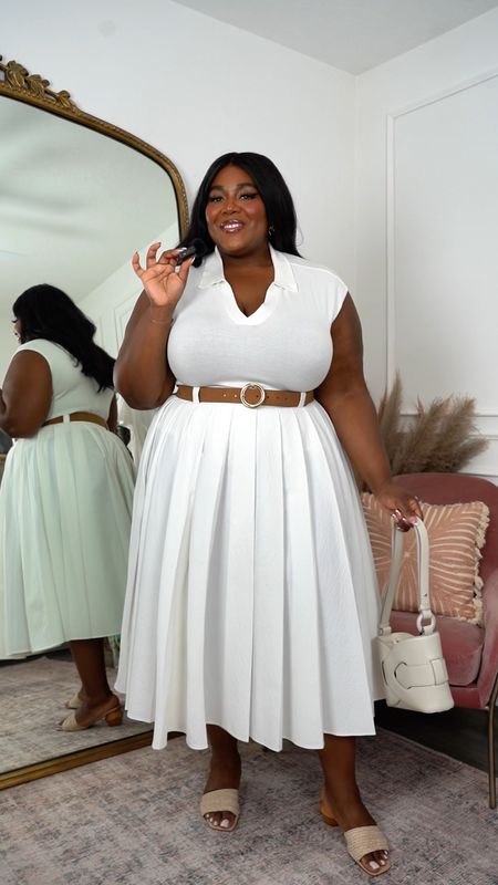 Walmart has been coming out with so many cute pieces perfect for spring vacation!

Top XXL 
Skirt - linked something similar 

Plus Size Fashion, Pleated Skirt Outfit, Nautical inspired Outfit 

#LTKfindsunder50 #LTKplussize #LTKsalealert