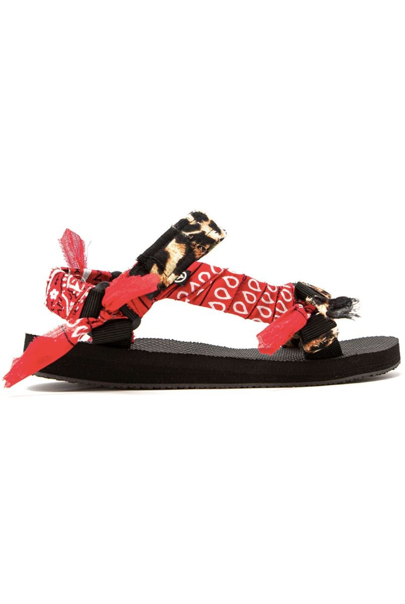 Trekky Leopard Print - Red Bandana | Oxygen Boutique