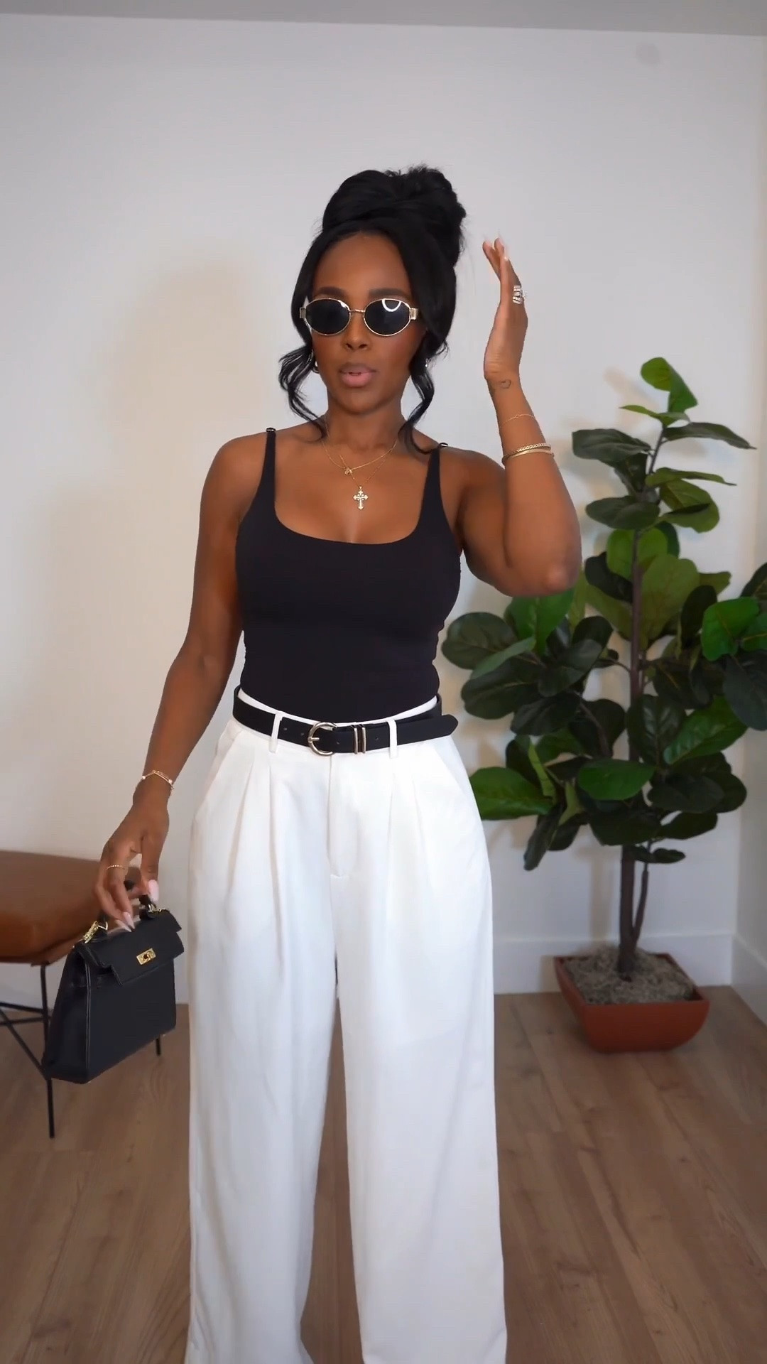 Scroll to shop! ✨ Everything from this look is linked below. 👇🏽    Wearing: Size Small | 5’4” | 140 lbs  📲   Download the FREE LTK app & follow me (@kirasfashionfinds) to shop all my daily finds.  #LTKootd #LTKPetite #LTKU