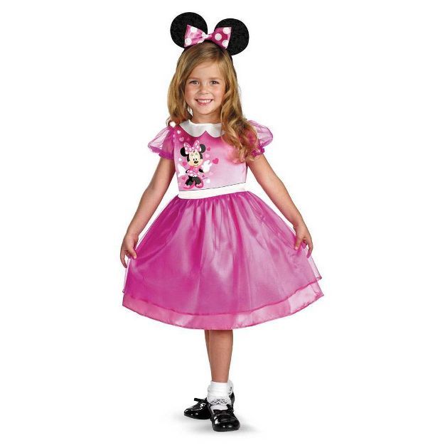 Toddler Disney Mickey Mouse & Friends Minnie Mouse Halloween Costume Dress with Headband | Target
