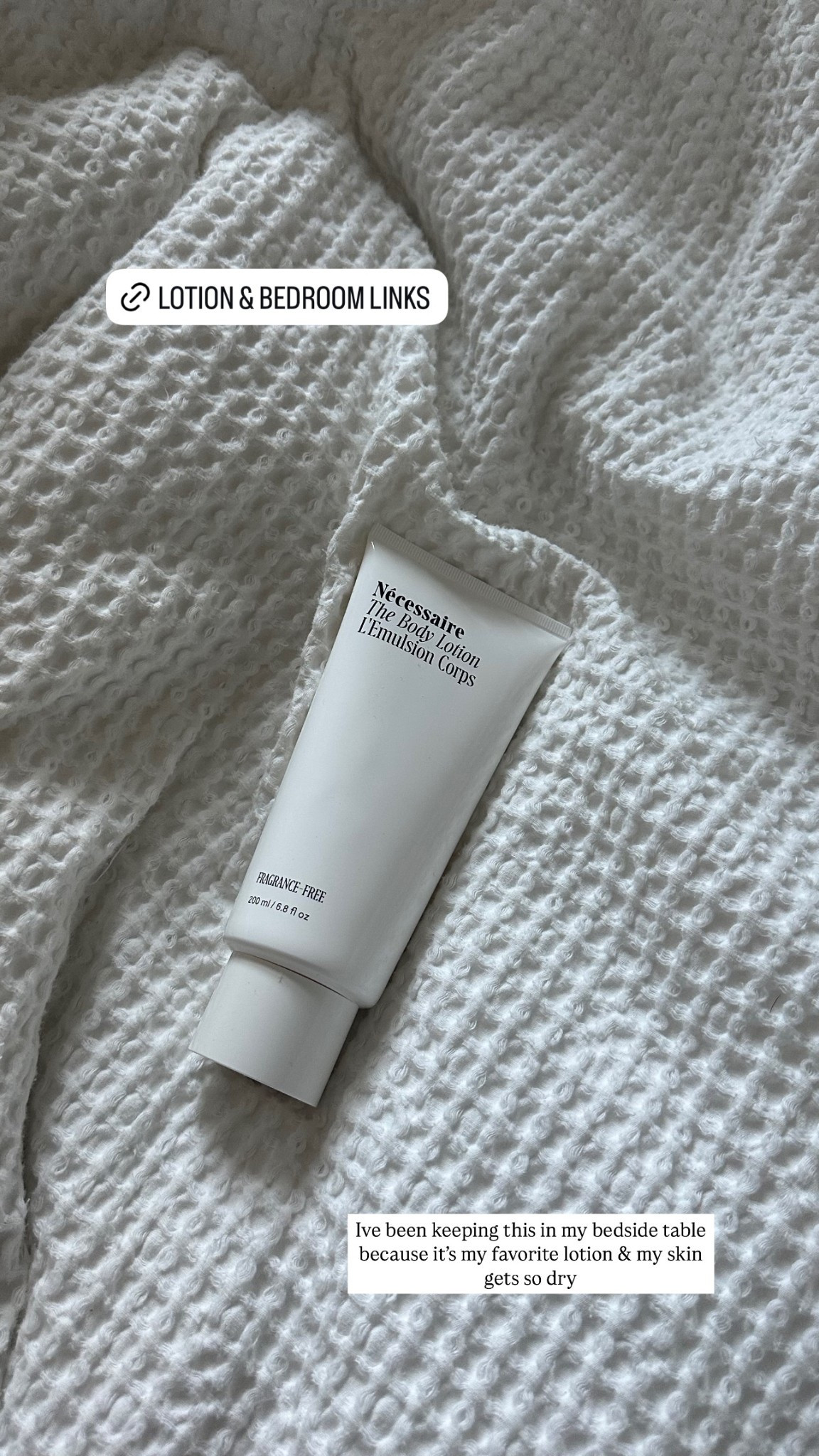 @necessaire  Ive been keeping this in my bedside table because it’s my favorite lotion & my skin gets so dry

#LTKSeasonal #LTKHome #LTKBeauty