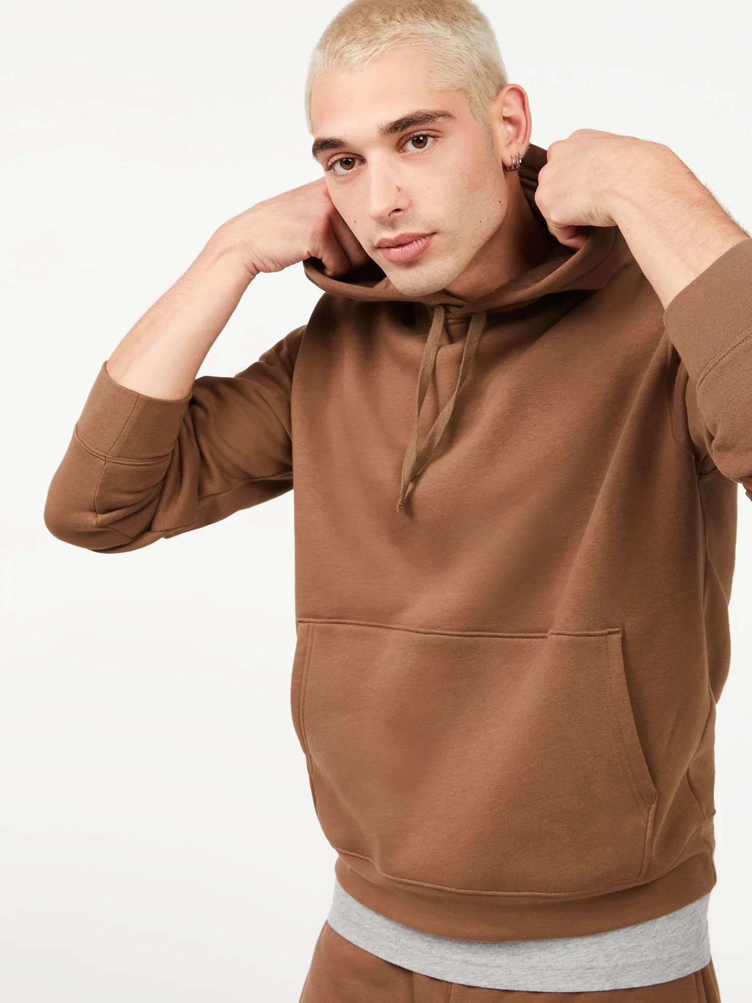 Free Assembly Men's Fleece Hoodie | Walmart (US)