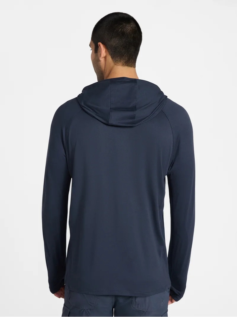Ozark Trail Men\u2019s Performance Sun Hoodie, Sizes S-3XL | Walmart (US)