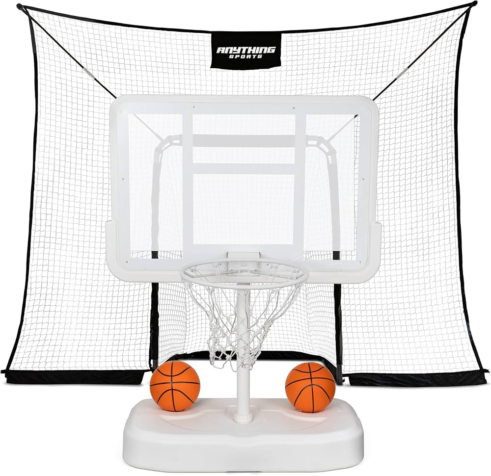 Deluxe Poolside Basketball Goal with Backstop | Amazon (US)