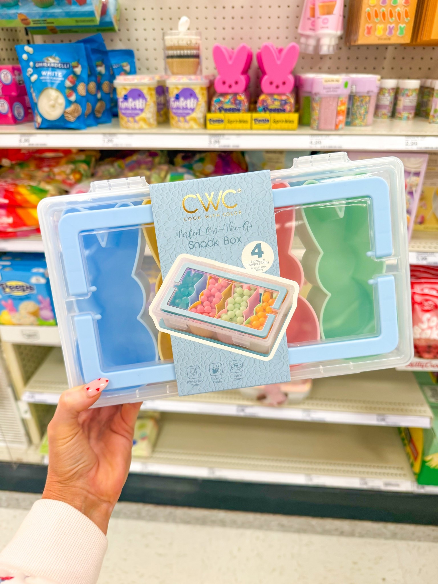 Easter shackle box / peeps 

This is so cute for a coworker or teacher gift! 





Gift ideas 
Cook with color 
Target finds 
Easter finds 

#LTKSeasonal